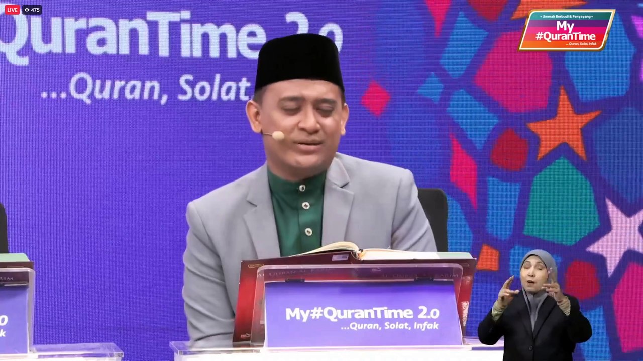 [LIVE] Episod 193 My #QuranTime 2.0   Sabtu 24 Jun 2023 Sesi Ulang Kaji Halaman 55-56 Bersama Tokoh Ilmuan   My #QuranTime #QuranSolatInfak World #QuranHour