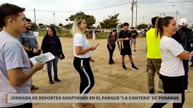 Jornada de deportes adaptados en el parque La Cantera de Posadas