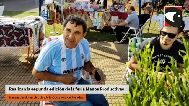 Realizan la segunda edición de la feria Manos Productivas