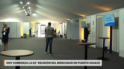 Hoy comienza la 62° reunión del Mercosur en Puerto Iguazú