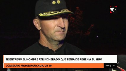 #Ahora Un hombre armado tomó de rehén a su hijo en el barrio San Isidro de Posadas