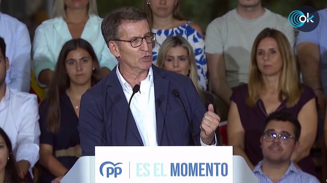 DIRECTO | Feijóo clausura un mitin en Castelldefels junto a Alejandro Fernández y Nacho Martín