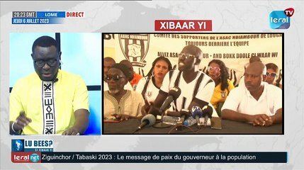 LOU BESS XIBAAR YI 20H GMT CE 06/07/2023 AVEC PAPE MAGUETTE #LERALTV