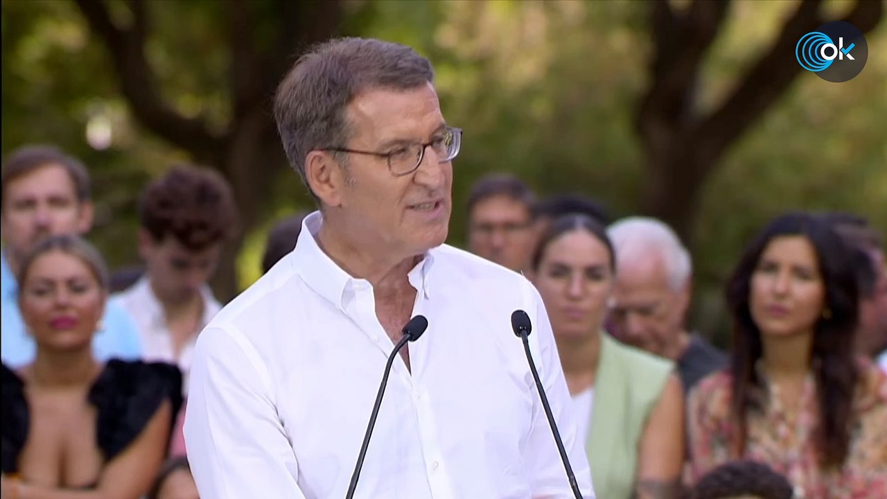 DIRECTO| Feijóo, Alejandro Fernández y Nacho Martín participan en un mitin en Barcelona