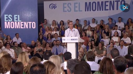 DIRECTO | Feijóo, Juanma Moreno y Pedro Gallardo intervienen en un mitin en Cádiz