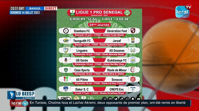 LOU BESS XIBAAR YI 20H GMT CE 14/07/2023 AVEC PAPE MAGUETTE #LERALTV