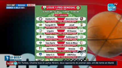 LOU BESS XIBAAR YI 20H GMT CE 14/07/2023 AVEC PAPE MAGUETTE #LERALTV