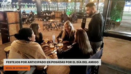 Festejos por anticipado en Posadas por el Día del Amigo