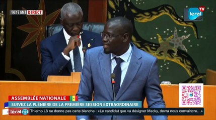Direct Assemblée Nationale: Suivez la plénière de la première session extraordinaire