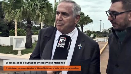 Llegó el embajador estadounidense  Marc Stanley a Misiones