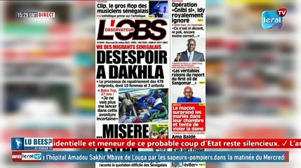 LOU BESS XIBAAR YI 20H GMT CE 26/07/2023 AVEC PAPE MAGUETTE BA #LERALTV