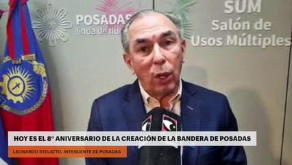 Hoy es el 8° aniversario de la creación de la bandera de Posadas