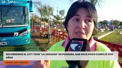 Recorremos el City Tour "La Jangada" en Posadas, que hace poco cumplió dos años