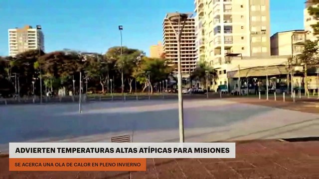 Advierten temperaturas altas atípicas para Misiones