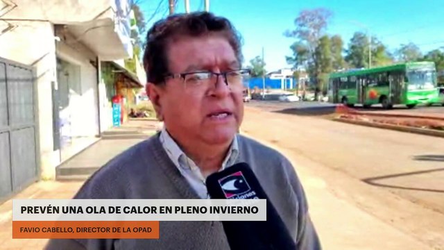 Prevén una ola de calor en pleno invierno en Misiones