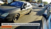 Tragedia: un obrero falleció electrocutado en Posadas