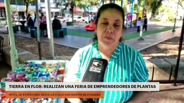 Tierra en flor: realizan una feria de emprendedores de plantas