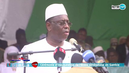 EN DIRECT : REUNION DE CONSEIL SENEGALO  GAMBIENNE AVEC LE PDT MACKY SALL ET ADAMA BARROW
