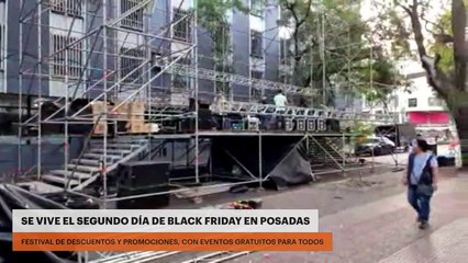 Se vive el segundo día de Black Friday en Posadas