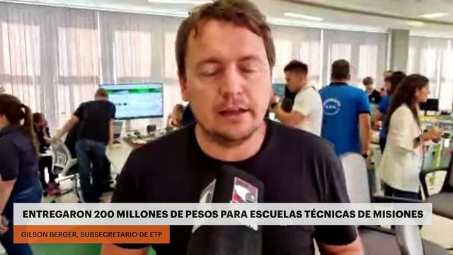 Entregaron 150 millones de pesos para escuelas técnicas de Misiones