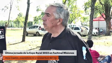 Descargar video: Última jornada de la Expo Rural 2023 en Fachinal Misiones