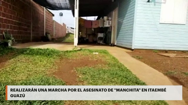 Realizarán una marcha por el asesinato de Manchita en Itaembé Guazú