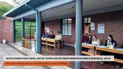 Elecciones PASO 2023: así se viven los últimos minutos para ejercer el voto