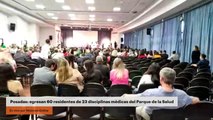 Posadas: egresan 60 residentes de 23 disciplinas médicas del Parque de la Salud