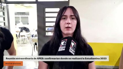 Reunión extraordinaria de APES: confirmarían donde se realizará la Estudiantina 2023