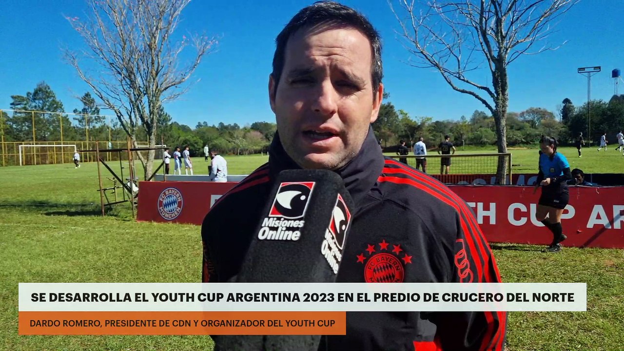 Posadas | Se desarrolla el Youth Cup Argentina 2023 en el predio de Crucero del Norte