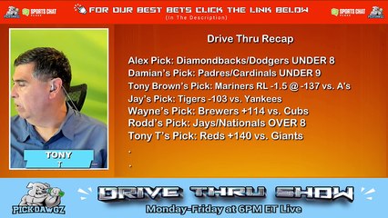Live Free MLB NFL Picks Drive Thru Show 8-29-2023