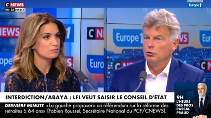 Fabien Roussel invité de la matinale d'Europe 1 et de CNEWS