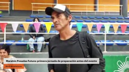 Maratón Posadas Futura: primera jornada de preparación antes del evento