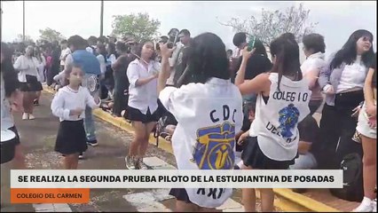 Se realiza la segunda prueba piloto de la Estudiantina de Posadas