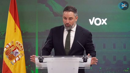DIRECTO| Rueda de prensa de Santiago Abascal