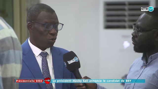 En direct Palais: Le President Macky Sall annonce le candidat de Bby