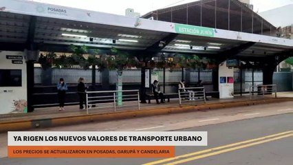 Ya rigen los nuevos valores de transporte urbano