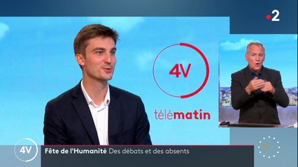 Léon Deffontaines invité de la matinale de France 2 #Les4V