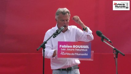 Prise de parole de Fabien Roussel à la Fête de l'Humanité