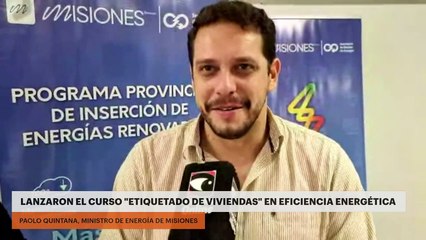Lanzaron el curso "Etiquetado de viviendas" en eficiencia energética
