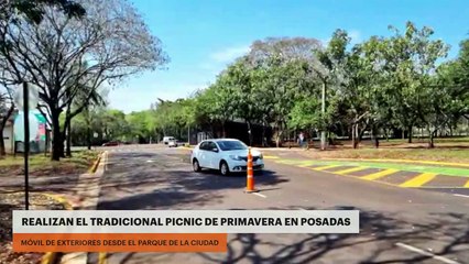Realizan el tradicional picnic de primavera en Posadas