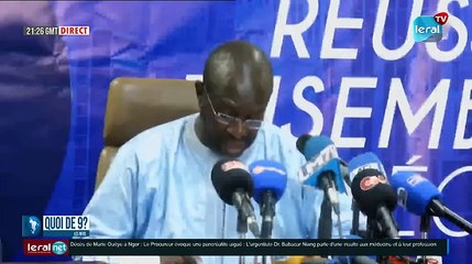 QUOI DE 9 ? LES INFOS 21H GMT - CE 22/ 09/2023 -AVEC Mami Meingué Ndao #LERALTV