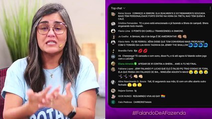 FAZENDA 15: FU XINGA SHERA PROS CRIA E SURTA COM TRETA DE CARIÚCHA X LUCAS; ANDRÉ JANTA LARANJA