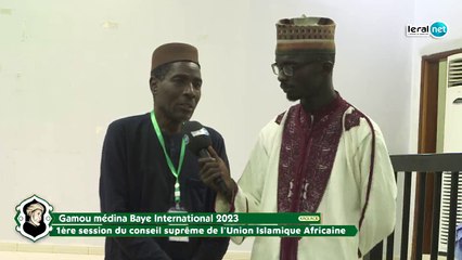 En direct Kaolack :1ère session du conseil suprême de l'Union Islamique Africaine