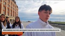 Deportistas misioneros inician las competencias en los Juegos Nacionales Evita