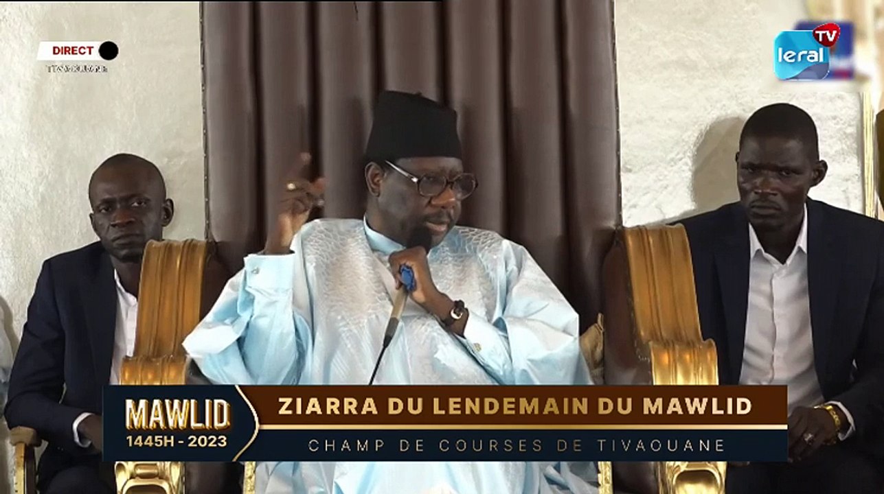 Ziaara du Mawlid 2023 Serigne Moustapha SY au Champ de Courses