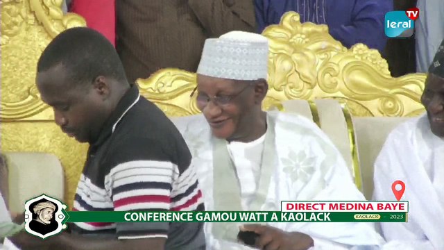 [DIRECT- MEDINA BAYE] CONFERENCE GAMOU WATT A KAOLACK - LERAL TV