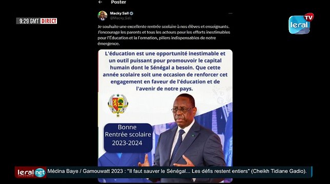 Matinal C'CLAIR avec Thialla, Birahim Toure, et Al Amine de ce 03/10//2023