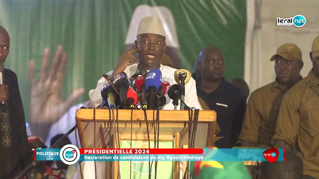 en direct Magic Land: Aly Ngouille Ndiaye annonce officiellement sa candidature
