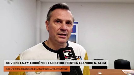 Se viene la 47° edición de la Oktoberfest en Leandro N. Alem